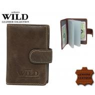 Kaarditasku 100L-10L Brown, ALWAYS WILD, Kaarditaskud ja visiitkaardihoidjad