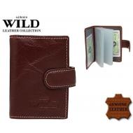 Kaarditasku 100L-2L Brown, ALWAYS WILD, Kaarditaskud ja visiitkaardihoidjad