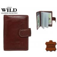 Kaarditasku 100L-4L Brown, ALWAYS WILD, Kaarditaskud ja visiitkaardihoidjad