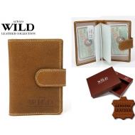 Kaarditasku 100L-5L Cognac, ALWAYS WILD, Kaarditaskud ja visiitkaardihoidjad