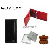 Kaarditasku LF-01L BLACK, ROVICKY, Kaarditaskud ja visiitkaardihoidjad