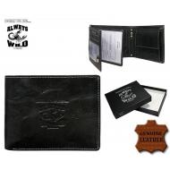 Meeste rahakott N992-BCL Black, ALWAYS WILD, Nahast rahakotid