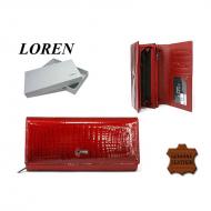 Naiste rahakott 55288-RSL Red, LOREN, Nahast rahakotid