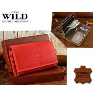 Naiste rahakott D09-MHL RED, ALWAYS WILD, Nahast rahakotid