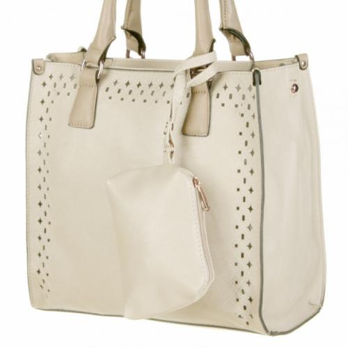 Naiste käekott Dudlin 8040-374L Beige